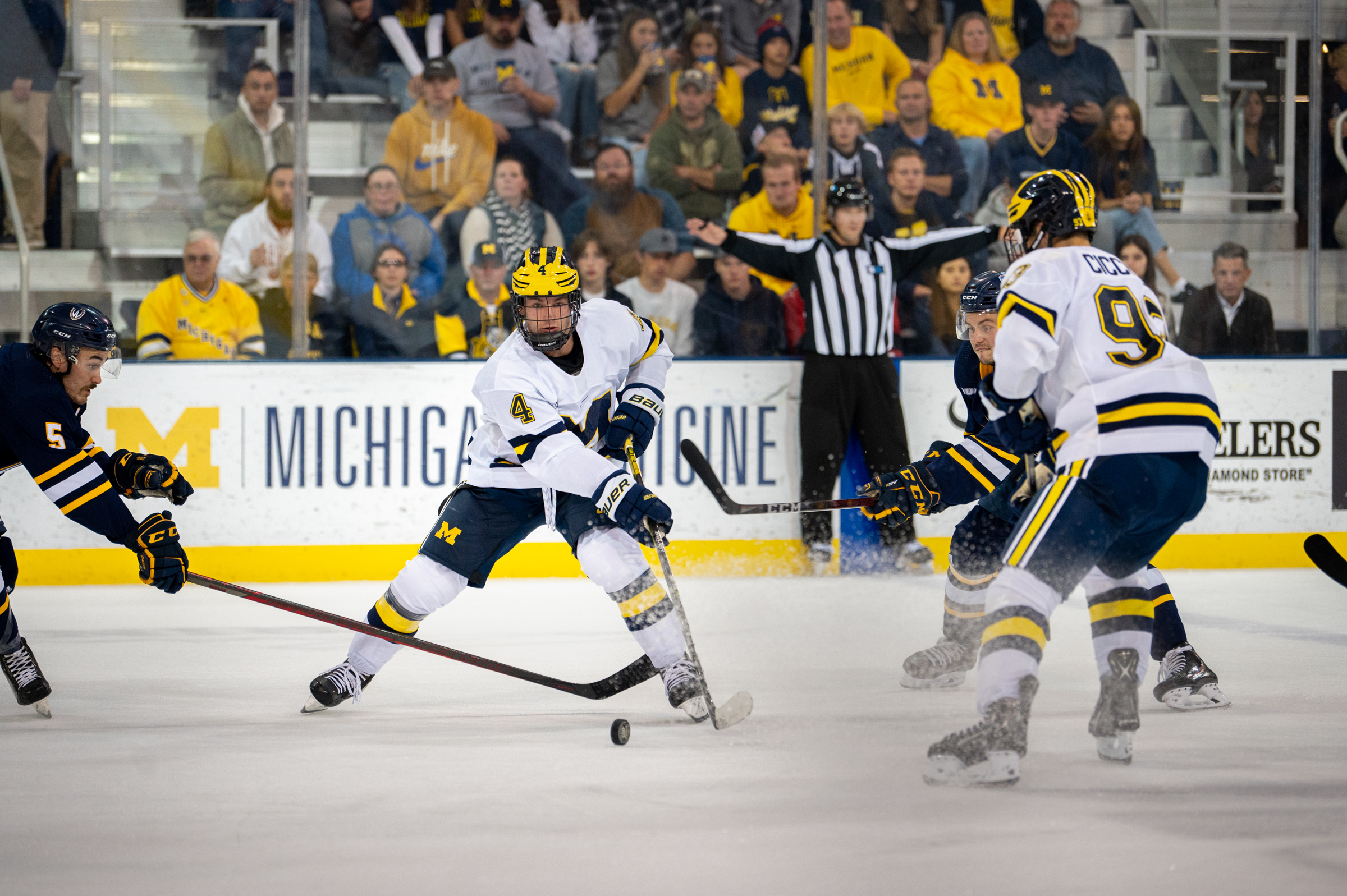 What did Johnny Druskinis do? Exploring reason behind defenseman's removal  from Michigan hockey team